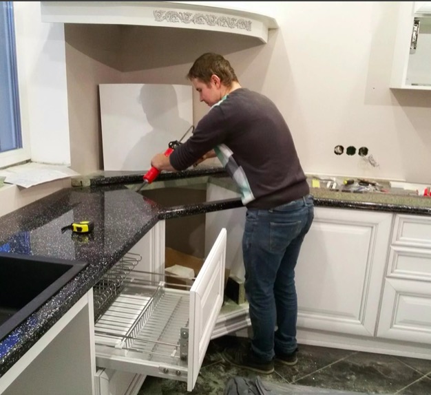 сборка кухонного гарнитура сборка кухни